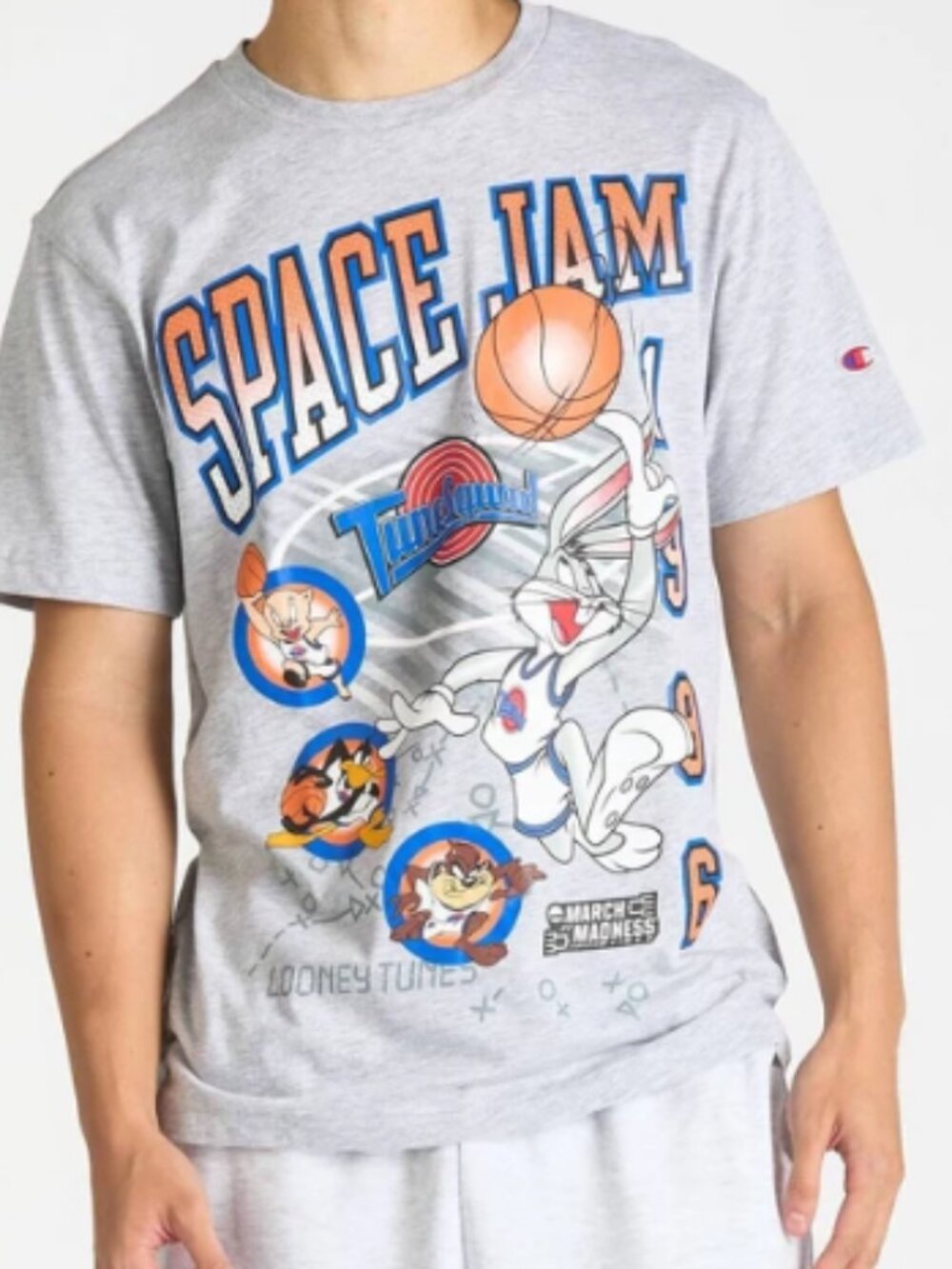 NEW Space Jam x NCAA March Madness Unisex Large T-Shirt